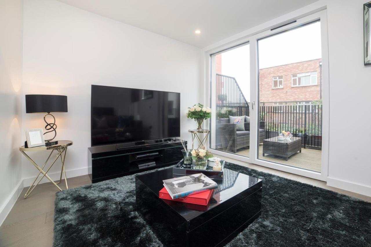 Premier 3 Bed Lux Apartment - Sleeps 8 런던 외부 사진